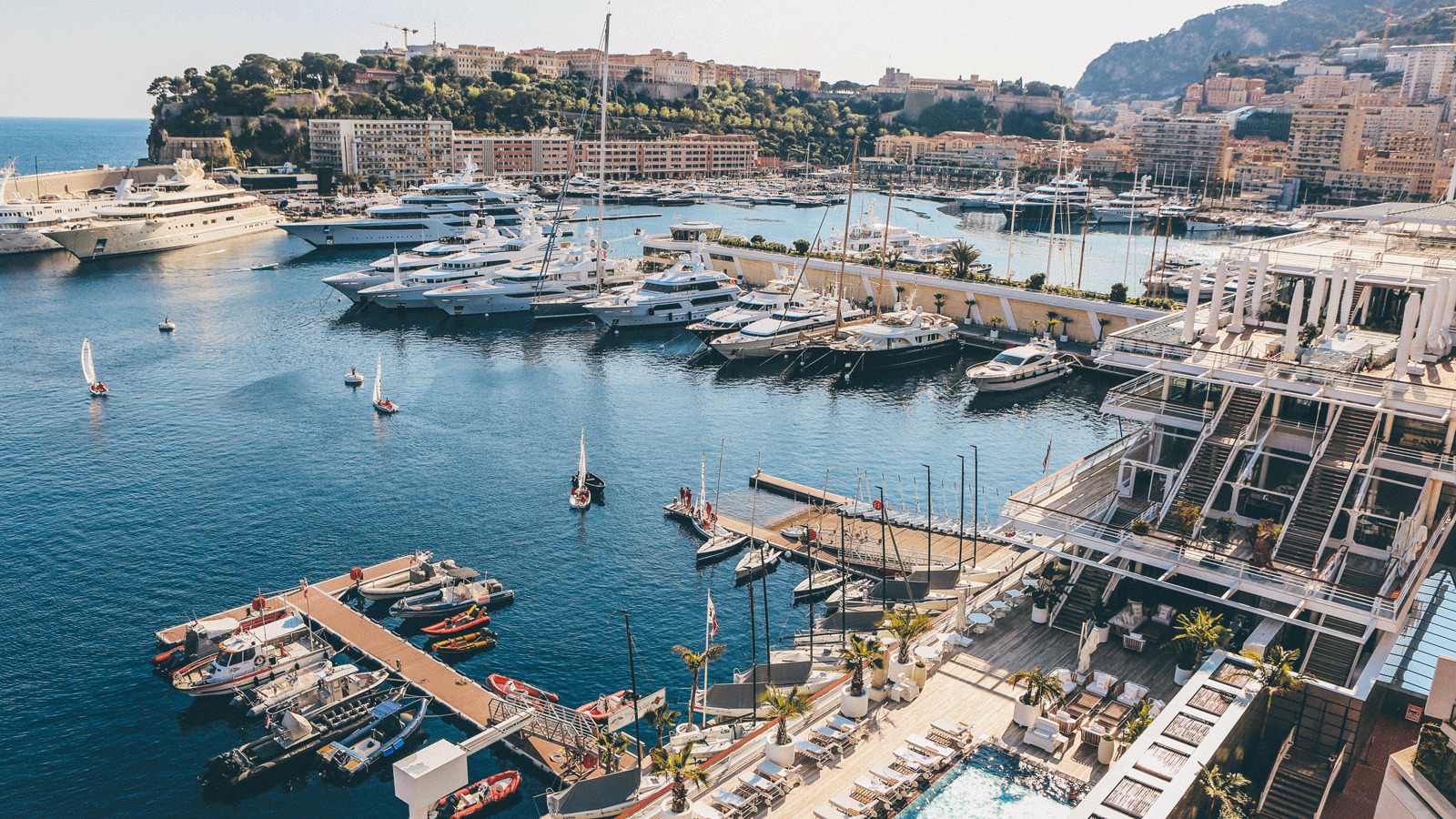 Yacht location